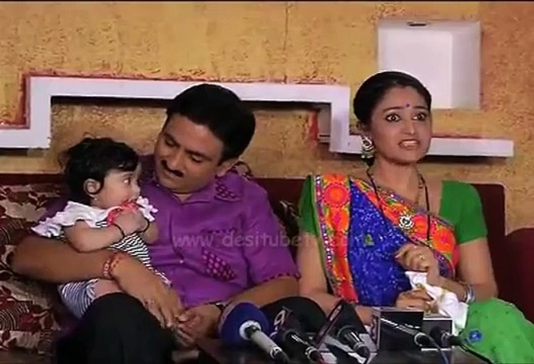 Tarak Mehta Ka Ooltah Chashmah-Daya & Jethalal With Baby Girl-Watch Full Video