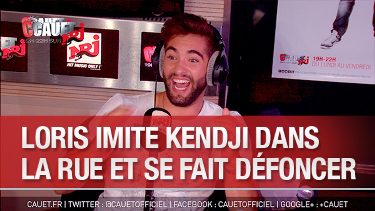 Loris imite Kendji dans la rue et se fait défoncer - C'Cauet sur NRJ