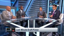 'NFL Fantasy Live': Last minute draft primer