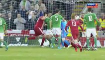 Northern Ireland 1 : 1 Hungary - EURO qualification grp. F - Full Highlights - 07/09/2015