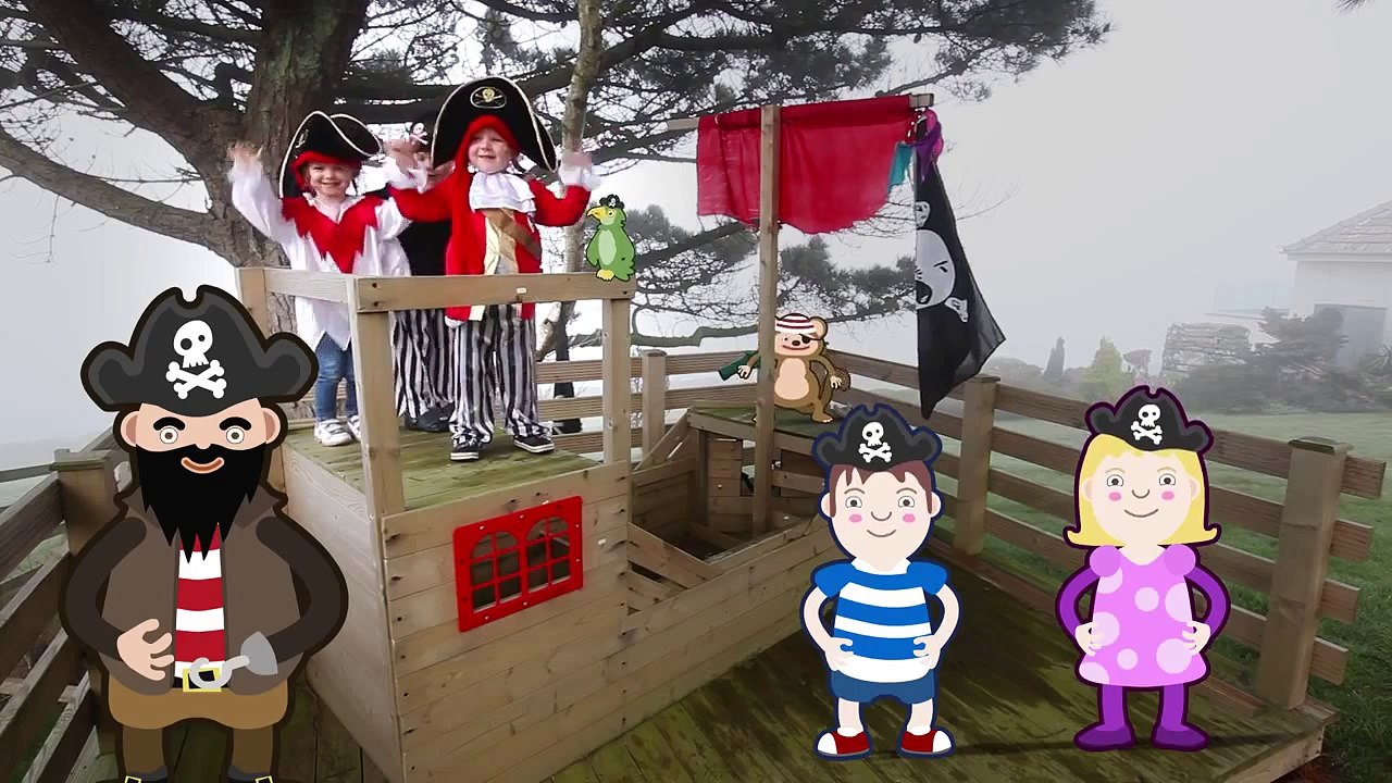 Happy Pirate Song | Actions Song For Children | Children Songs