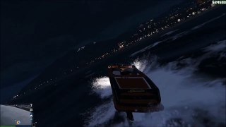 GTA V-Crazy jet ski stunt