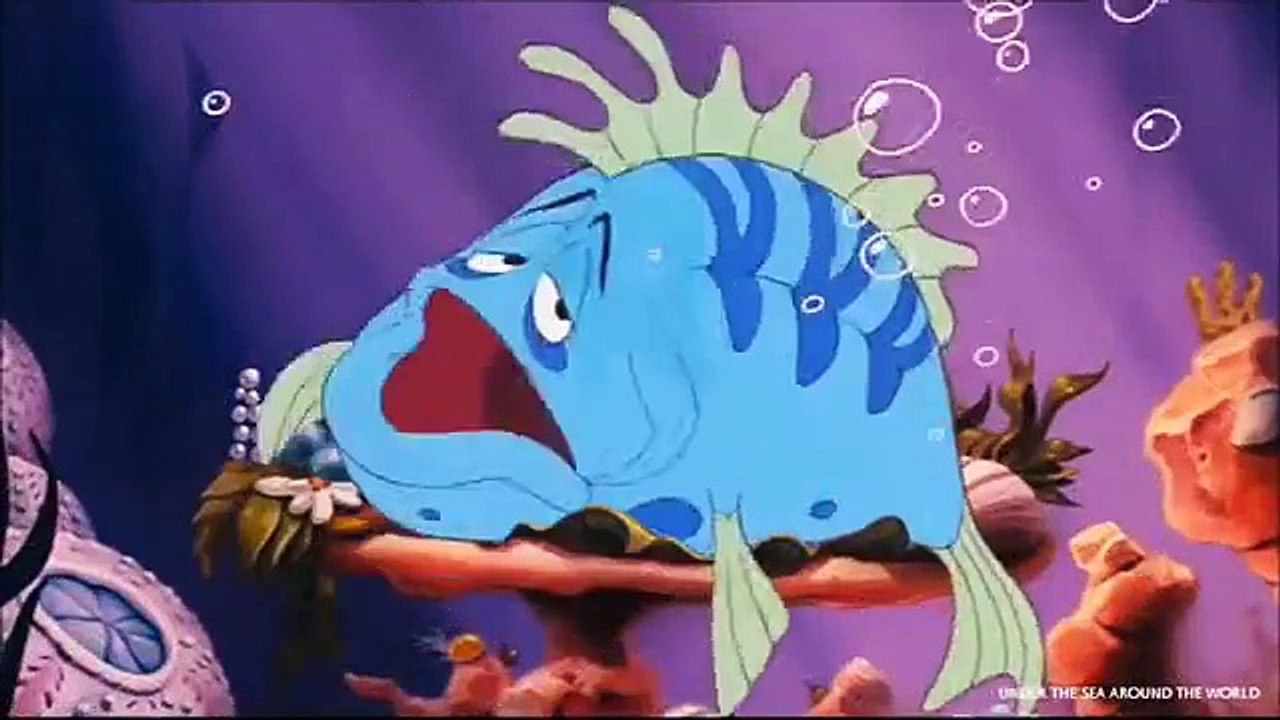 De Kleine Zeemeermin -  Diep in de zee