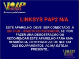 CONFIGURAÇÃO LINKSYS  PAP2