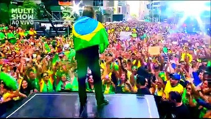 Sep. 6th, 2015 New York. Brazilian Day  Fábio Jr. protesta contra ‘roubalheira’ e ‘quadrilha’ no poder