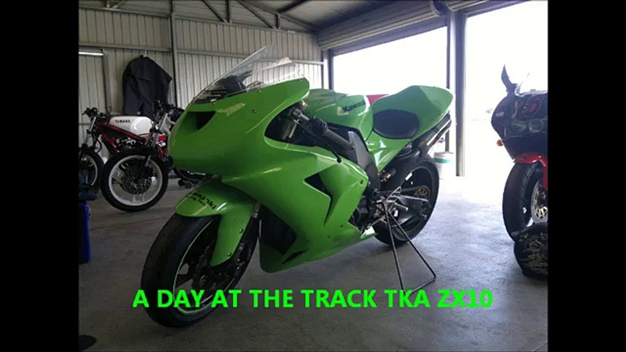 Mallala 2011  track day  KAWASAKI ZX10r