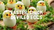 Easter Recipes   How to Make Easter Chick Deviled Eggs