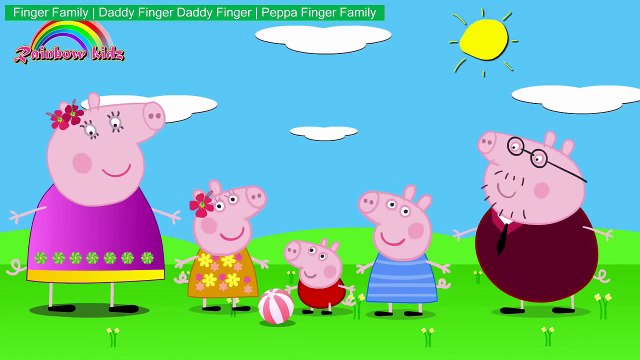 Finger Family | Daddy Finger Daddy Finger | Peppa Finger Family
