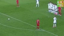 Israeli Player Rituels when Gareth Bale shoots