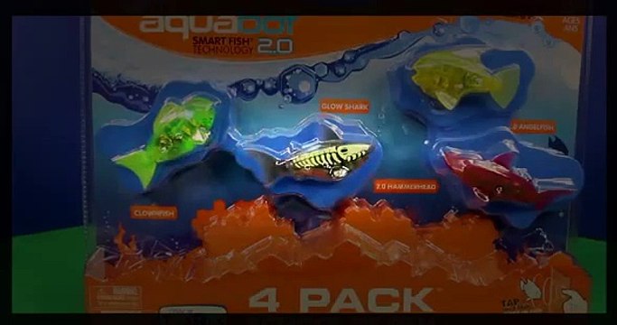 ₯ Disney Pixar Cars Toons Mater Swims with Fish & Sharks Hexbug Auquabot 2.0 Lightning McQueen ᵺ