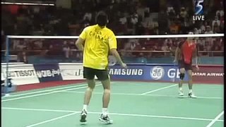 Lin Dan Slow Motion Jump Smash