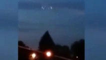 Alien invasion? Watch moment multiple UFOs descend on Earth - September 7, 2015