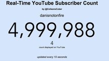 Danisnotonfire - 5 million subscribers! =D