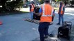 Installing a Rubber Speed Hump