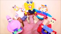 Finger Family Song with Spongebob Play Doh Nursery Rhyme