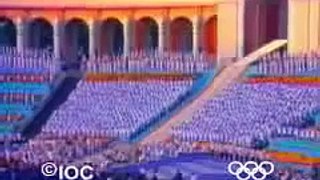 1984 LA Opening Ceremonies - Lighting of the Cauldron