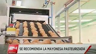 Precauciones en el tratamiento de huevos - mayonesa - TVN Agosto 30 2011