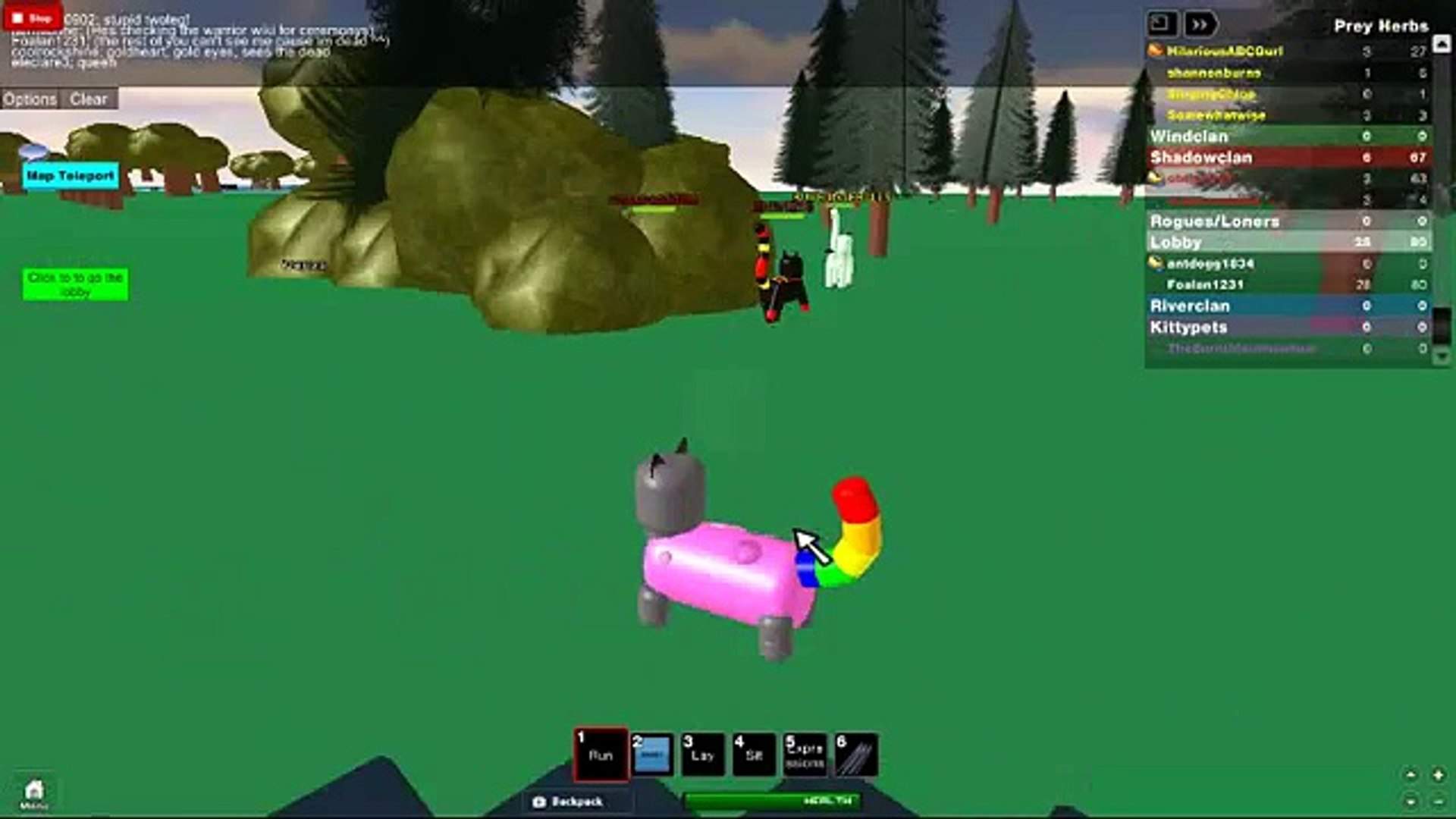 Nyan Cat Warrior Cats Roblox Video Dailymotion - roblox warrior cats oc