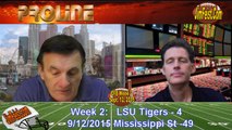 LSU/Miss St., Oregon/Michigan State Dame Betting Preview, Sept 12, 2015