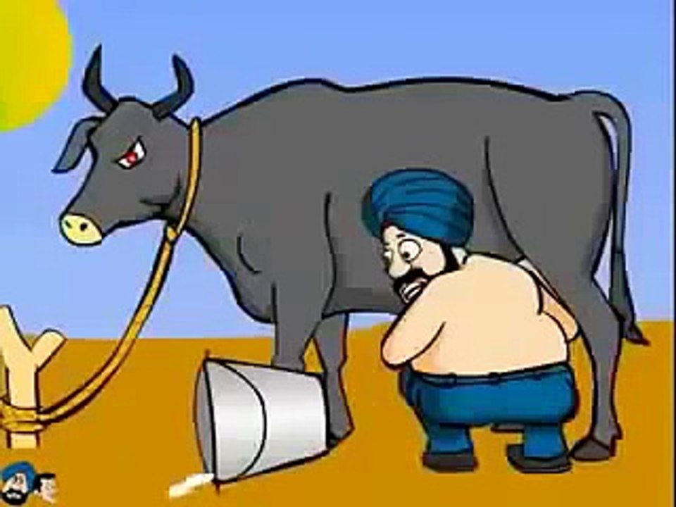 Santa banta amazing funny cartoon clip never seen before must watch