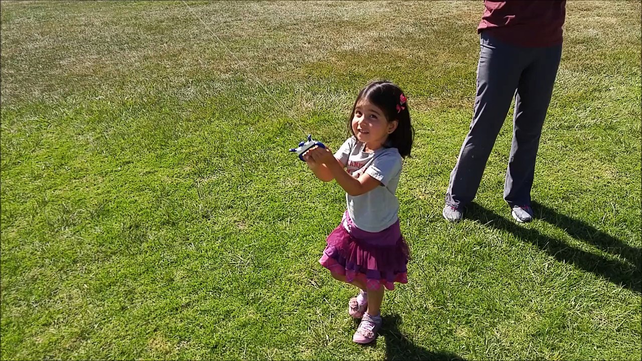 Learning to fly a Kite