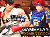 Ryu en Super Smash Bros, Gameplay Comentado