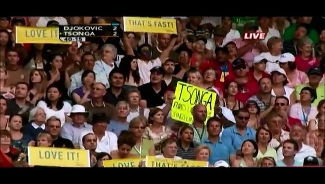 Novak Djokovic vs Jo-Wilfried Tsonga (2008 Australian Open - Final) - Set1
