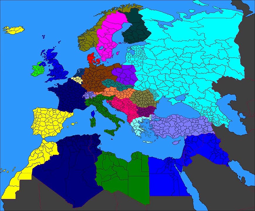 Alternate WWII- Belgian Confederation and First Italian Empire?!