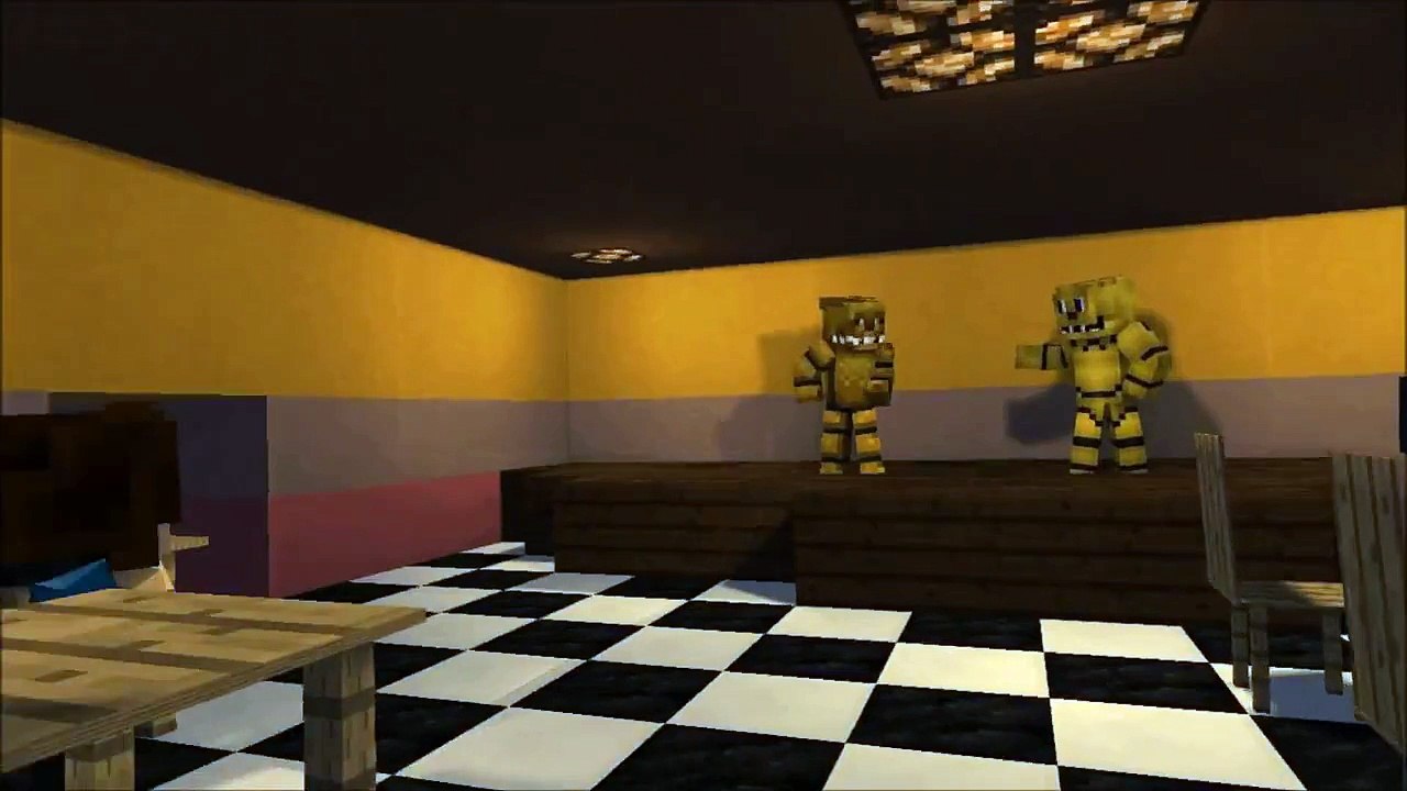 "Freddy Fazbear Family Dinner Scare"(Five Nights At Freddy Minecraft Animation)