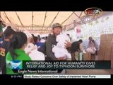 International Aid for Humanity gives Relief and Joy to Typhoon Yolanda victims