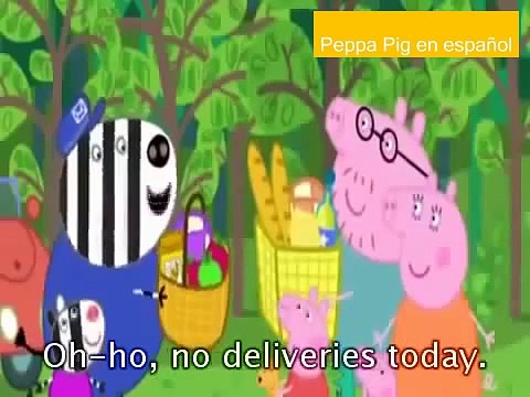 Peppa Pig Cartoon English Episodes Teddys day out with subtitle