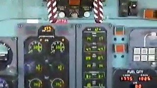 AZ MD80 In-Cockpit Landing