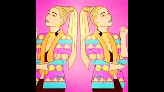 Iggy Azalea cartoon/drawing look alikes