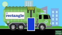 Learn Shapes Garbage Truck   Learning Garbage Trucks for Kids | song for children