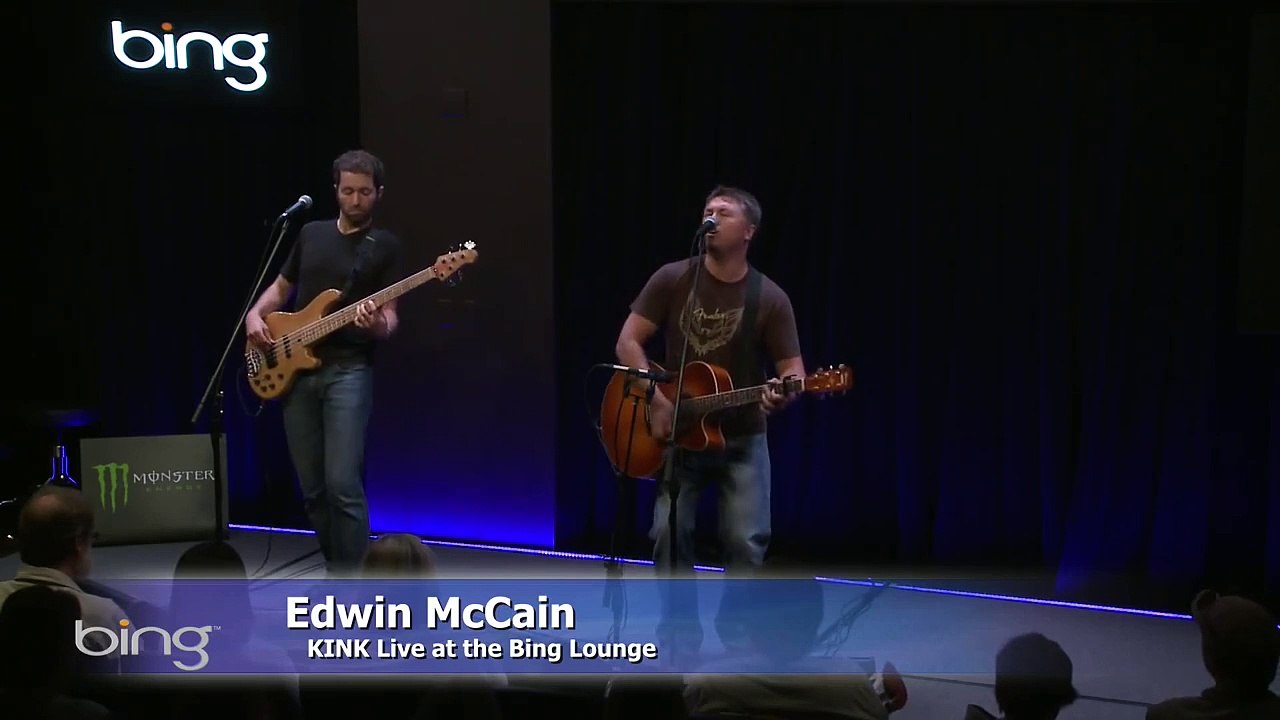 Edwin McCain - I Could Not Ask For More (Live in the Bing Lounge)