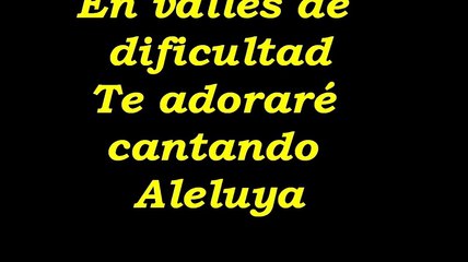 Aleluya - Avivamiento - Letra