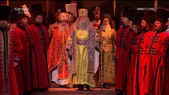 Scene from Mussorgsky Boris Godunov
