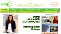 Jerusalem internship - Children - with Sarah Hollander