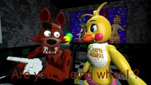 (SFM FNAF) Foxy and Toy Chica reacts five nights at freddy´s 4 trailer