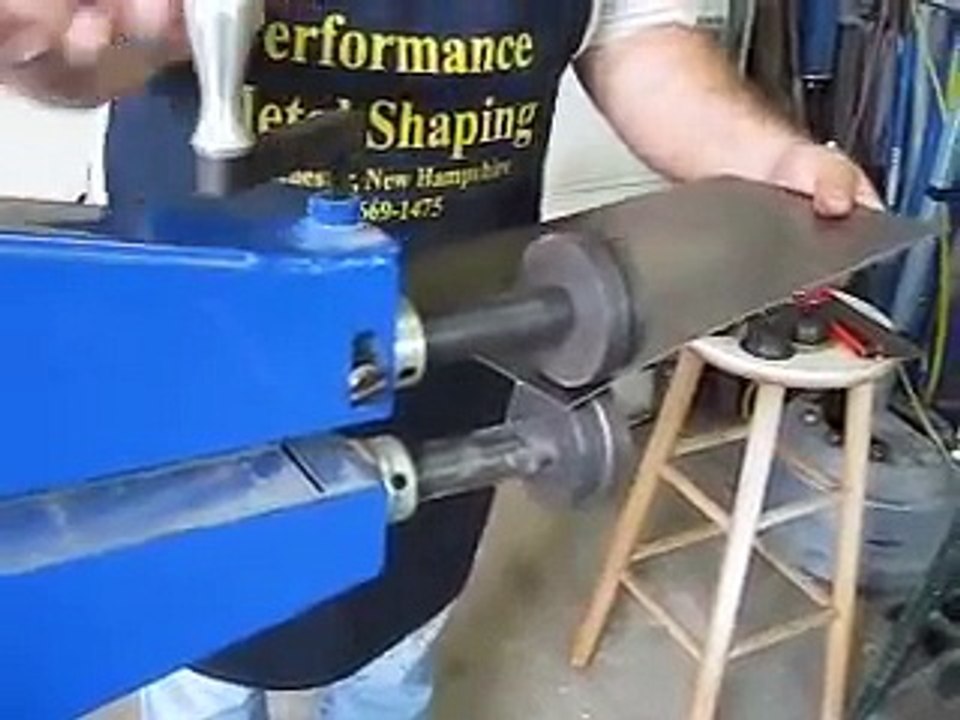 MITTLER BROTHERS BEADING MACHINE DEMO BY PERFORMANCE METAL SHAPING