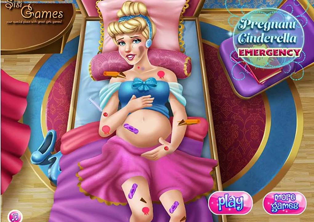 Princess Games - Pregnant Cinderella Emergency doctor game