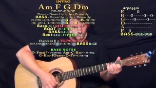 Drag Me Down (One Direction) Strum Guitar Cover Lesson in Am with Chords/Lyrics