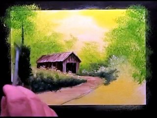 Sandy Creek Bridge (5x7) / Simple Oil Painting Exercise for Beginners