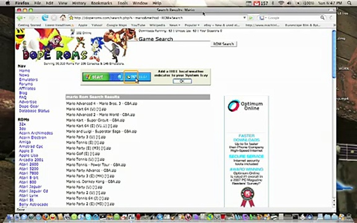 GREAT VBA ROMS SITE!!!