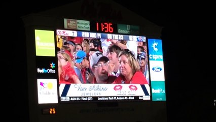Ole Miss Football  Kiss Cam