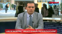 Luigi de Magistris spiega le ragioni della sua candidatura a sindaco di Napoli
