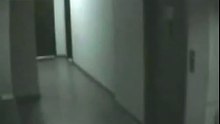Grey alien caught on CCTV security cam