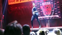 Yanis Marshall performs in Moscow