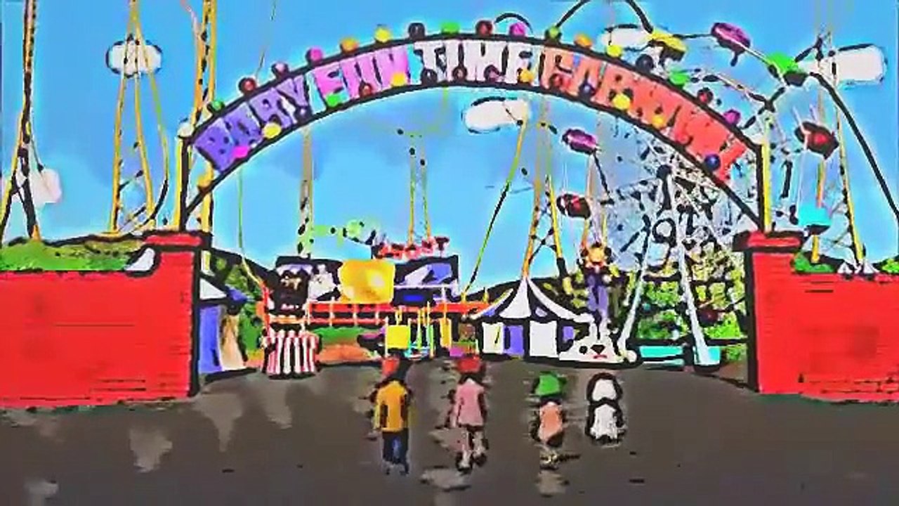 The Wheels on the bus go round and round song   Nursery Rhymes1