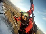 Flying off Coronet Peak Queenstown New Zealand (NZ) with Fly Paragliding